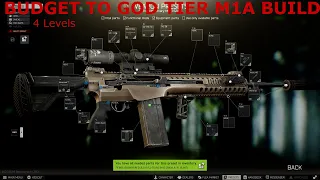 BUDGET TO GOD TIER M1A BUILDS, Tarkov Gun Modding Guide-Escape From Tarkov