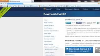 Как создать сайт на Joomla 3 Установка Joomla