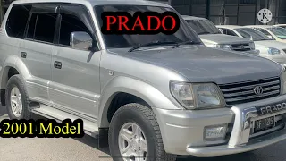 TOYOTA LAND CRUZER PRADO 2001 MODEL AT SAIF MOTERS SHWROOM