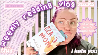 honestly the worst weekly reading vlog i've ever done | WEEKLY READING VLOG Jan 10 - 16th