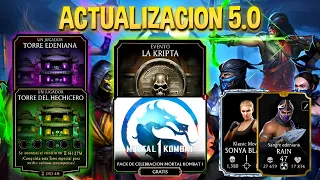 ¡TODA LA ACTUALIZACION 5.0! Kripta, Nuevos Personajes, Proximas Torres, Cambios y Mas! | MK Mobile