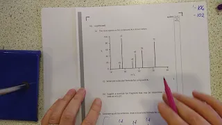 Advanced Higher Chemistry 28 Mass Spectroscopy