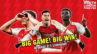 BIG GAME! BIG WIN! | Arsenal 3:1 Liverpool ft. Adam Targowski