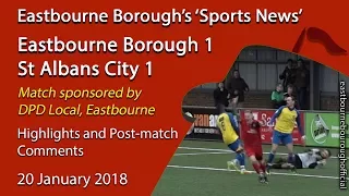 ‘Sports News’: Eastbourne Borough 1 v 1 St Albans City – Vanarama National League South Highlights