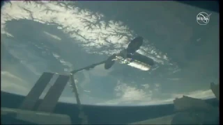 Cygnus Spacecraft Captured by Space Station