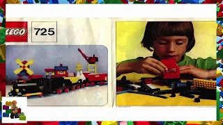 LEGO instructions - Trains - 725 - Freight Train Set