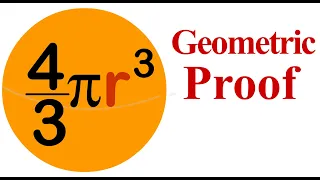 Understanding the Volume of a Sphere Formula [Using High School Geometry]