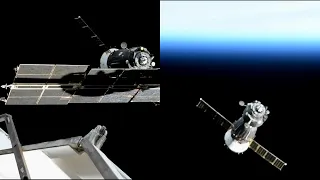 Soyuz MS-15 undocking and departure