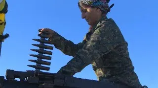 All-female Kurdish unit takes on ISIS