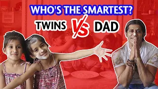 Face Off Challenge Daughters V/S Father! | Guess The Country | Twin Baby Diaries