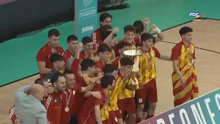 Resum Final Campionat d'Espanya sub 16 masc FS 2022 Catalunya   Regió de Múrcia