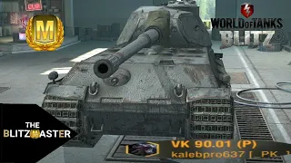 Vk 90.01 (P) : 6334 damage 4 kills (2vs6)  -WoT Blitz-