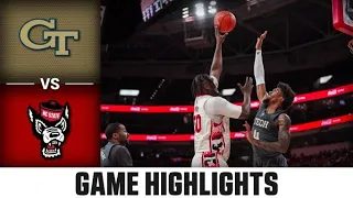 Georgia Tech vs. NC State Men's Basketball Highlights (2022-23)