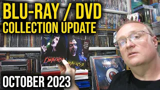 BLU-RAY and  DVD Collection Update - October 2023 (Horror / Action / Sci-Fi / Martial Arts)