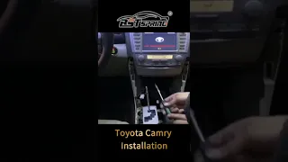 Toyota Camry radio Removal and Android player Install