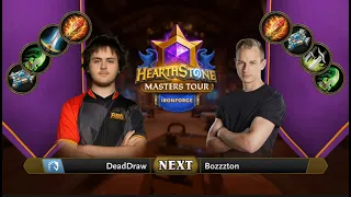 DeadDraw vs Bozzzton | Swiss Round 2 | Hearthstone Masters Tour Ironforge