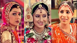 Top Brides of Balika Vadhu (Balika Vadhu Bahus) | Anandi, Nandini, Ganga, Sanchi, Genha, Gauri etc