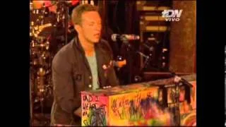 Clausura de los Paraolimpicos - 04 - Coldplay - Up In Flames (09.09.2012)