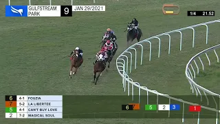 Gulfstream Park Carrera 9 - 29 de Enero 2021