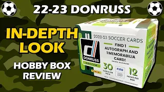 IN-DEPTH LOOK: Donruss Soccer 2022-23 Panini Hobby Box Review