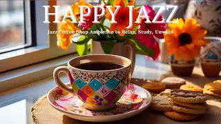 Happy Jazz☕ Cozy Jazz & Bossa Nova for a Sweet Spring to Study, Work and Relax