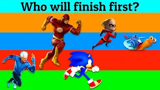 Sonic vs. Flash vs. Quicksilver vs. Dash vs. Turbo