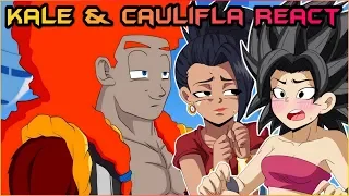 Kale and Caulifla React to If Goku and Vegeta were BLACK part 4