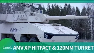 IDEX 2019: AMV XP with HITFACT 120mm Turret