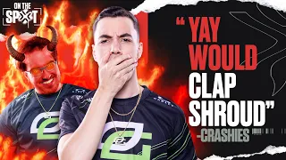 Crashies Thinks WHO Can Clap Shroud?! | On The Spot
