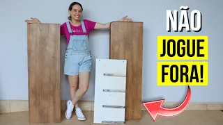 IDEIA BRILHANTE com PORTAS DE GUARDA ROUPA! DIY IDEIAS DO LIXO AO LUXO!