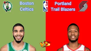 Boston Celtics at Portland Trail Blazers I April 13, 2021 I NBA LIVE SCOREBOARD I Interga