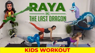 Kids Workout | Raya and The Last Dragon | Kids Exercise Video Workout