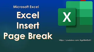 Excel Insert Page Break