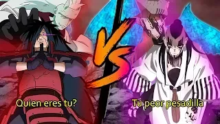 MADARA Uchiha Vs JIGEN Otsutsuki! Quien es Mas PODEROSO? (SIN SPOILERS)