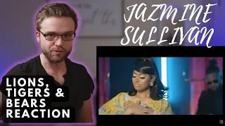 JAZMINE SULLIVAN - LIONS, TIGERS & BEARS - LIVE Our Stories To Tell | REACTION