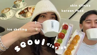 SEOUL vlog 🇰🇷 skin and scalp treatments, ice skating ⛸ lots of korean food 🫶🏼