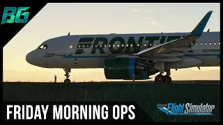 Friday Morning Ops - A320NX (KDEN-KLAS-KLAX) | MSFS