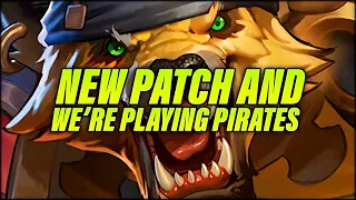 It's a New Patch and We're Playing Pirates | Dogdog Hearthstone Battlegrounds