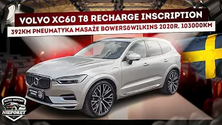 VOLVO NA WYPASIE ✅️ XC60 T8 RECHARGE ✅️ INSCRIPTION ✅️ MASAŻE ✅️ PNEUMATYKA ✅️ BOWERS&WILKINS