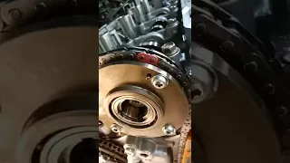 TOYOTA CAMRY A25A engine Timing chain marking....