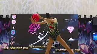 Yana Sakovich Ball AA IT Crystal rose Minsk 2023