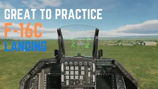 DCS | F-16C | Overhead Break Landing Pattern