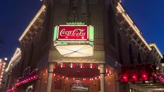 Coca Cola restaurant in the Disneyland park in Anaheim, California