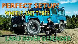 Is this the perfect WHEELS and TYRES setup for a LAND ROVER DEFENDER? - LAND ROVER DRIVE