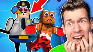 😱 Моего Друга ЛЁНЮ ПОХИТИЛ *ЧОКНУТЫЙ* ПОЛИЦЕЙСКИЙ в ROBLOX ! ВЛАДУС