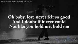 Michael Jackson Ft. Justin Timberlake - Love Never Felt so good [Lyrics On Screen]