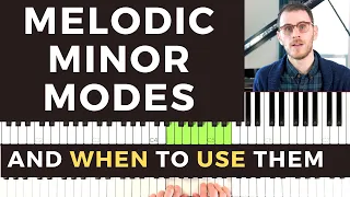 The Melodic Minor Modes and What Chords To Use Them For