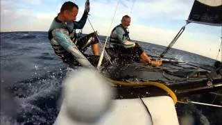 hobie 15 Handstand im trapez