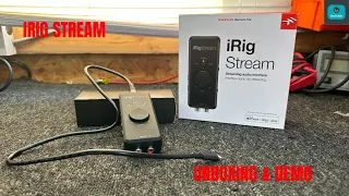 iRig stream unboxing and demonstration