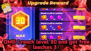 I reached level 30 and got free leeching 3‼ [Blockman GO]